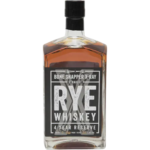 Bone Snapper X-Ray Rye Whiskey 4 Year Reserve 750ml