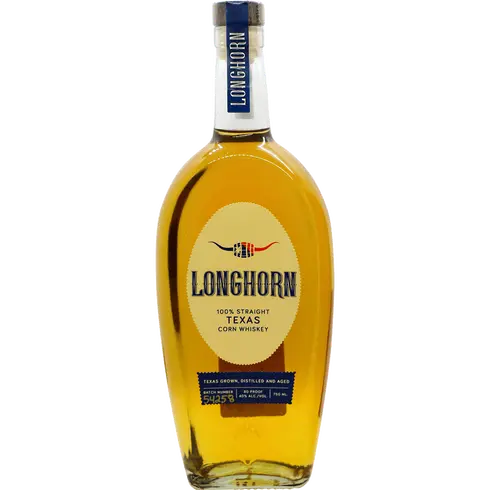 Longhorn 100% Straight Texas Corn Whiskey 750ml